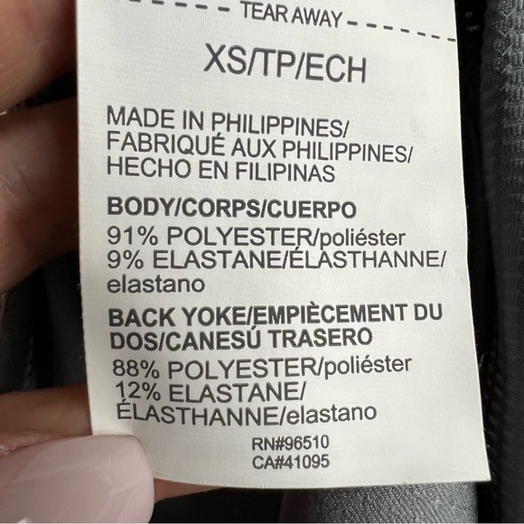 NWT Under Armour HeatGear Notre Dame Rec Sports Staff Grey Racerback Tank, XS - Picture 8 of 11